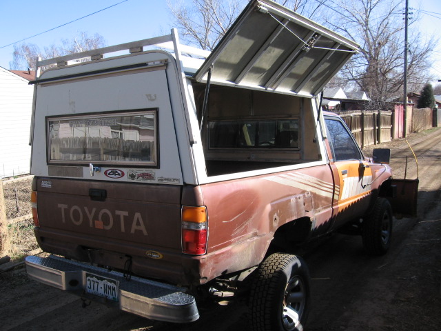 Contractor Topper for compact Truck - Tacoma, Ranger, S10, Frontier - Denver, CO