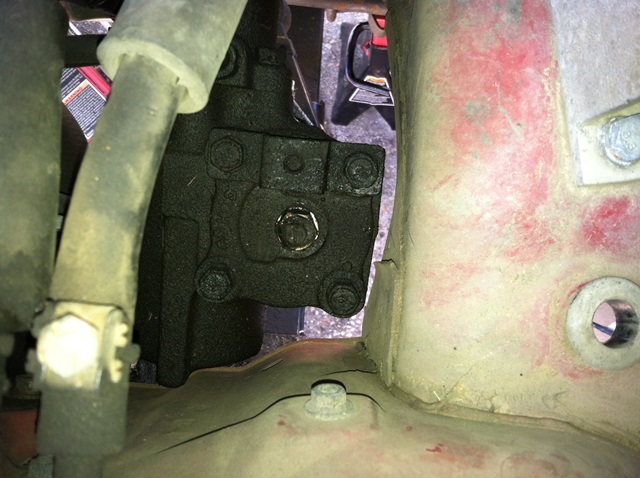 Power Steering Box Adjustment Screw