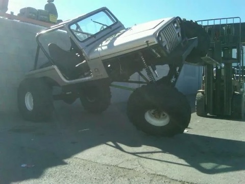 94 Jeep YJ on Tons and Coilovers