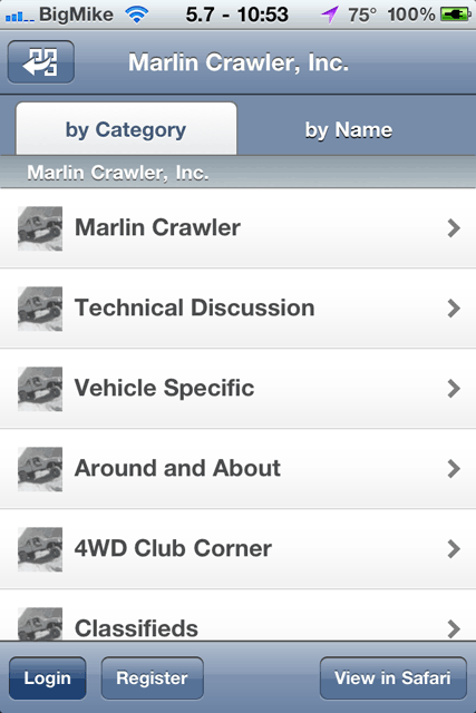 Marlin Crawler is now Tapatalk Compatible for Mobile Users
