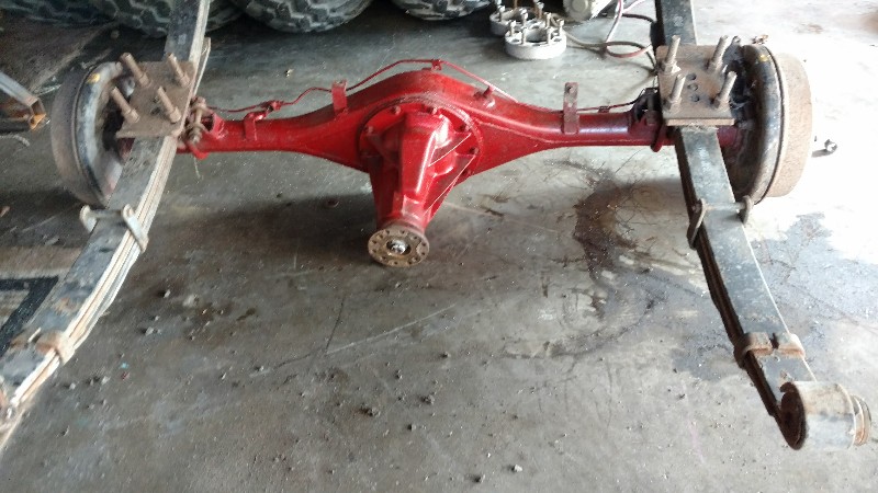 Toyota rear axle with full Detroit
