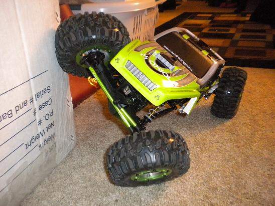 My axial 1/10 RTC W/HBZ warthog chassis