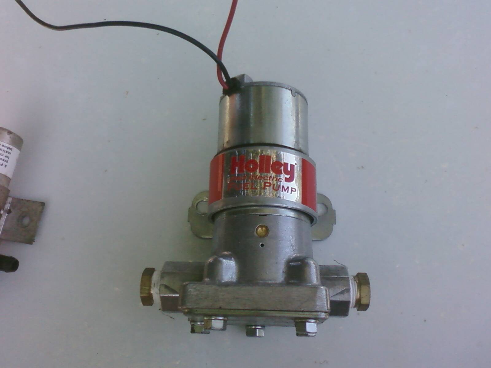 Holley Red fuel pump, regulator, relay