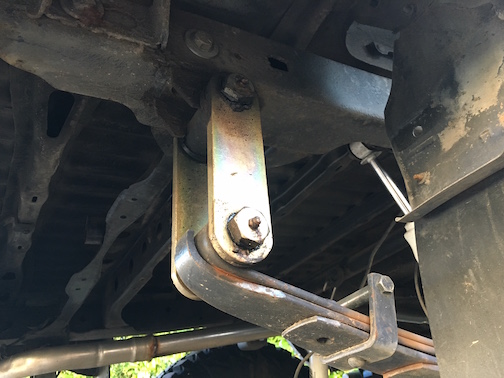 Shackle length with OME Springs?